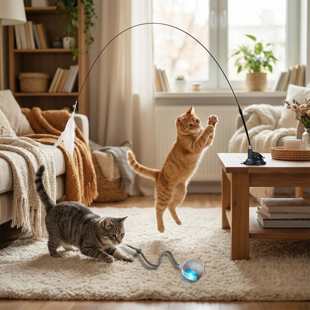 Unsere Katzenspielzeuge