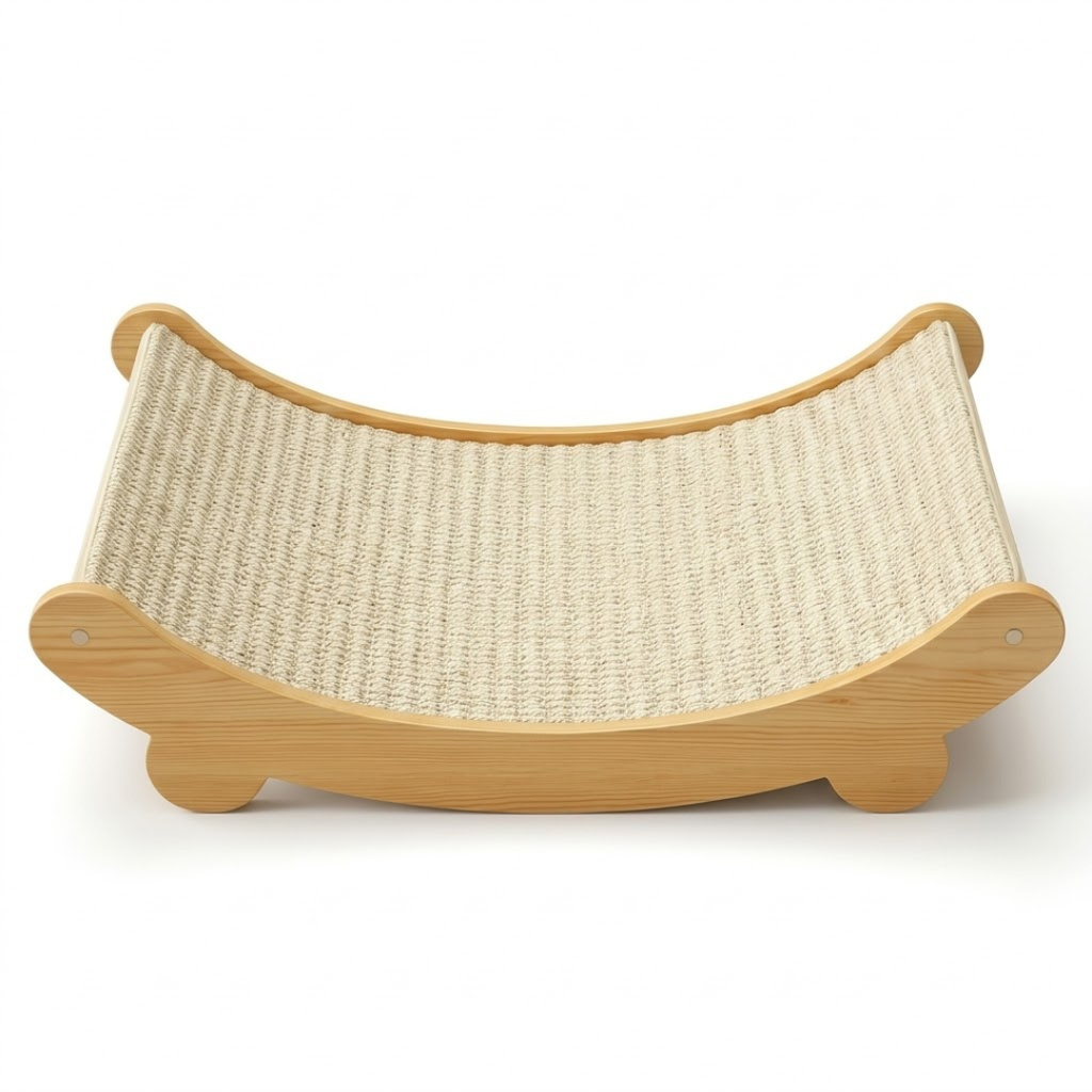 Modernes 2-in-1 Kratz- & Kuschelbett