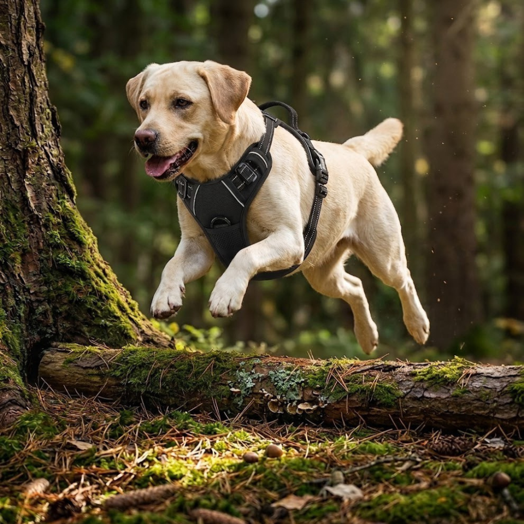 Gepolstertes Anti-Zug Hundegeschirr