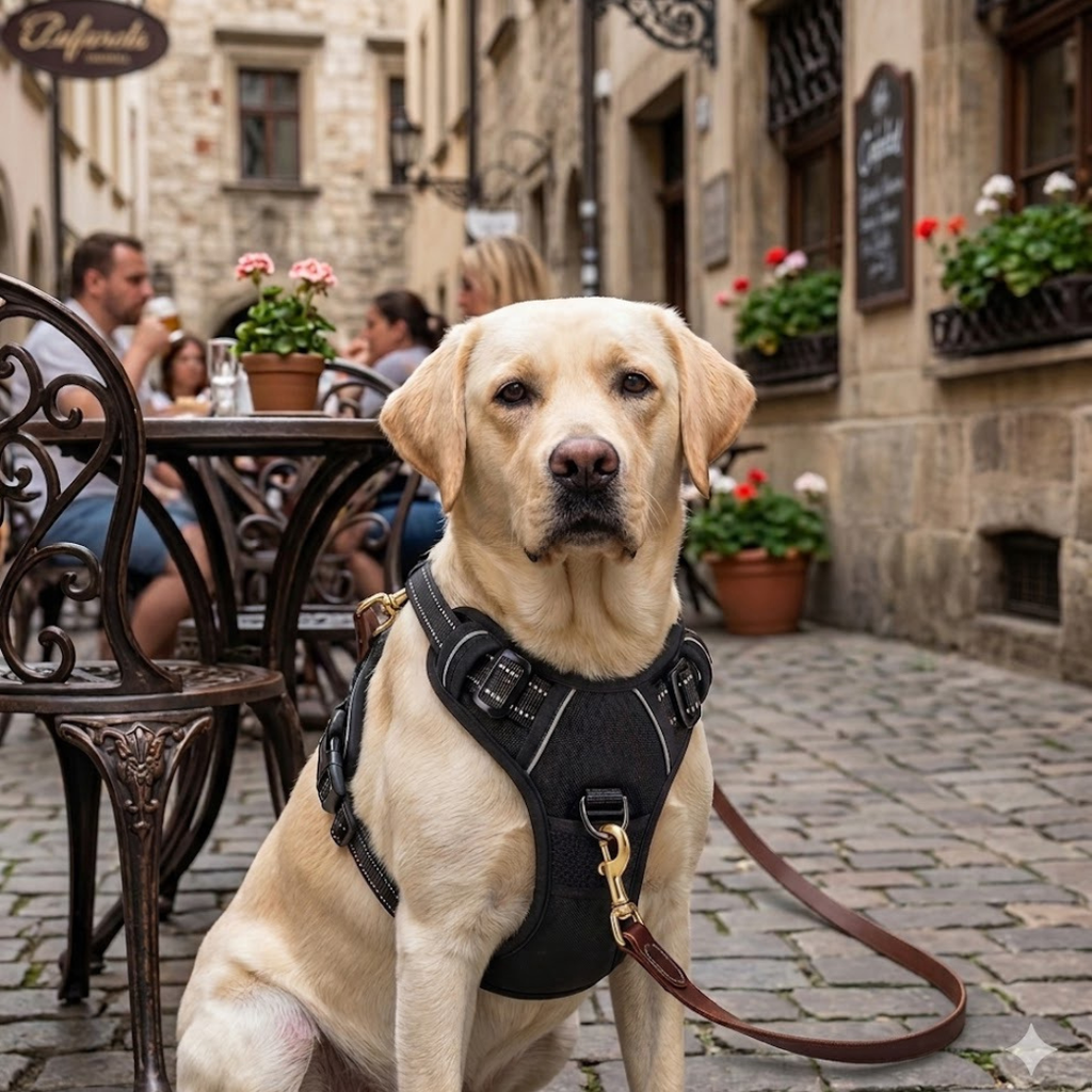 Ergonomisches gepolstertes Hundegeschirr – Reflektierend & Verstellbar