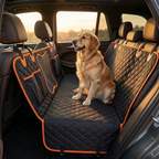 Wasserfester Auto-Schutzbezug für Hunde – Hängematten-Design inkl. Gurten