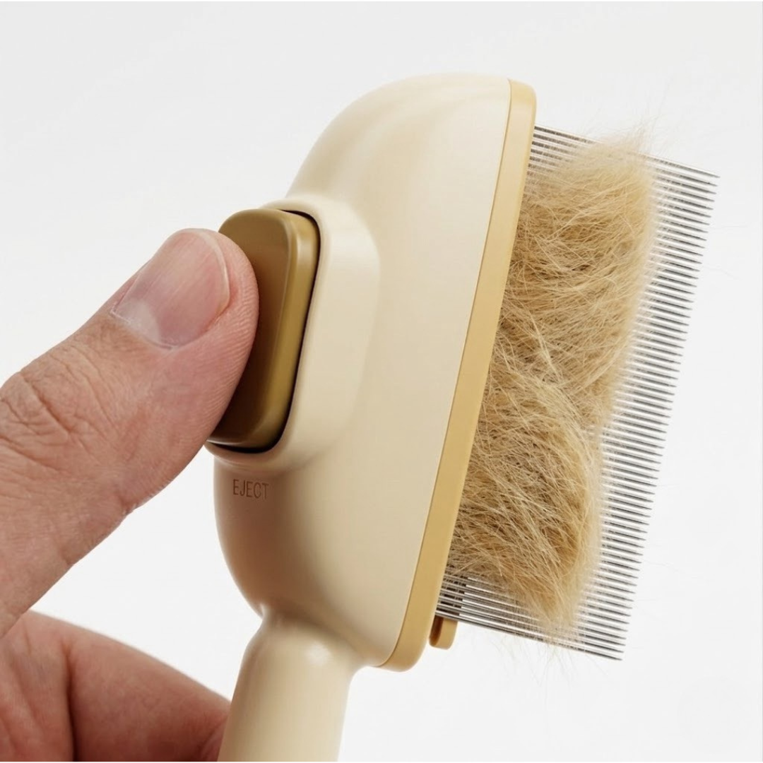 Selbstreinigende Fellbürste für Hund & Katze