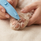 Präzisions-Pfotentrimmer für Hunde & Katzen – Kabellos mit LED