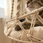 Makramee Katzen-Hängebett
