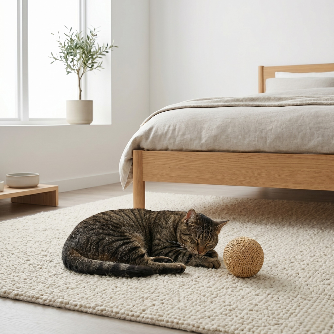 Robuster Kratzball aus Natur-Sisal