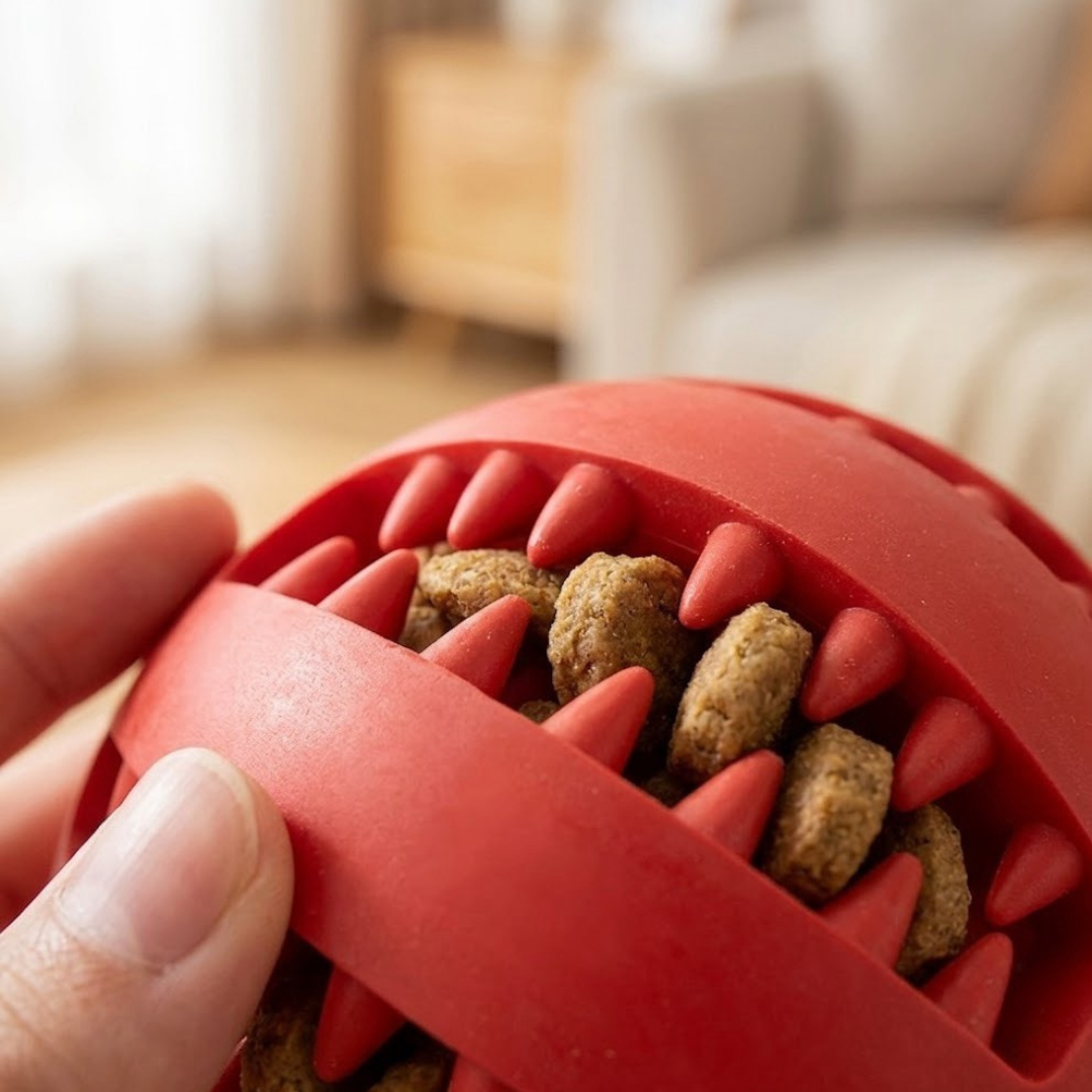 Befüllbarer Snack-Ball für Hunde