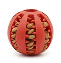 Befüllbarer Snack-Ball für Hunde – Interaktives Spielzeug aus robustem Gummi