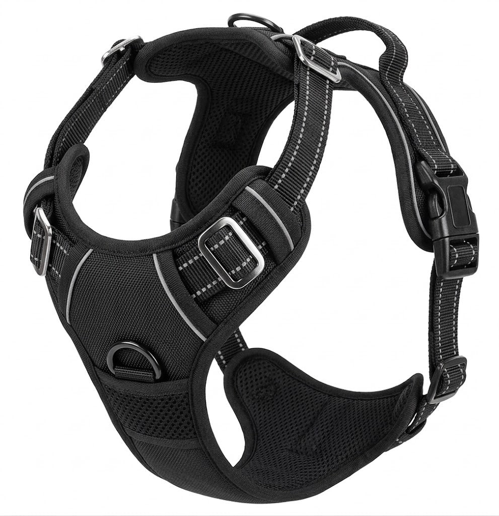 Ergonomisches gepolstertes Hundegeschirr – Reflektierend & Verstellbar