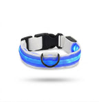 Wiederaufladbares LED-Halsband für Hunde – Wetterfest & Verstellbar