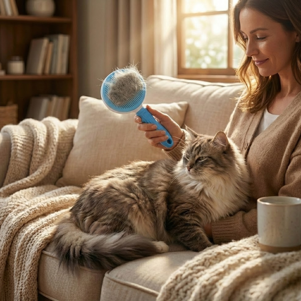 Katzenbürste - Unterfellbürste